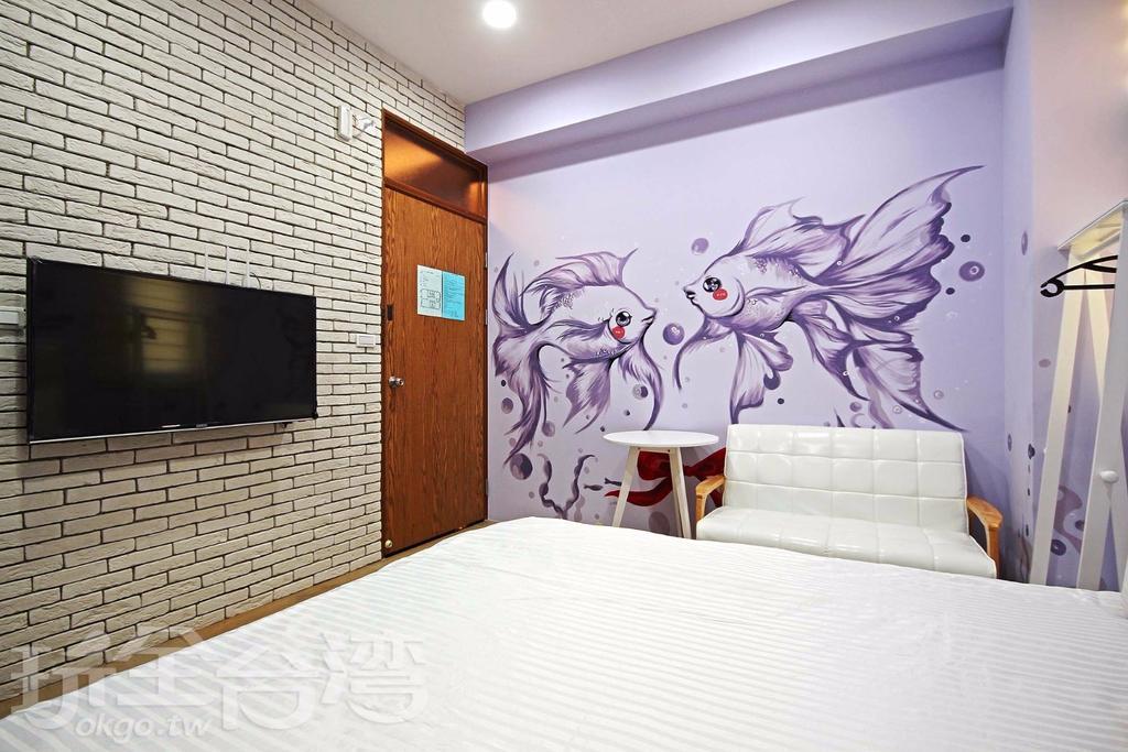 Ark Stay方舟文旅山嵐新館溜滑梯商務民宿 Jiji Eksteriør billede